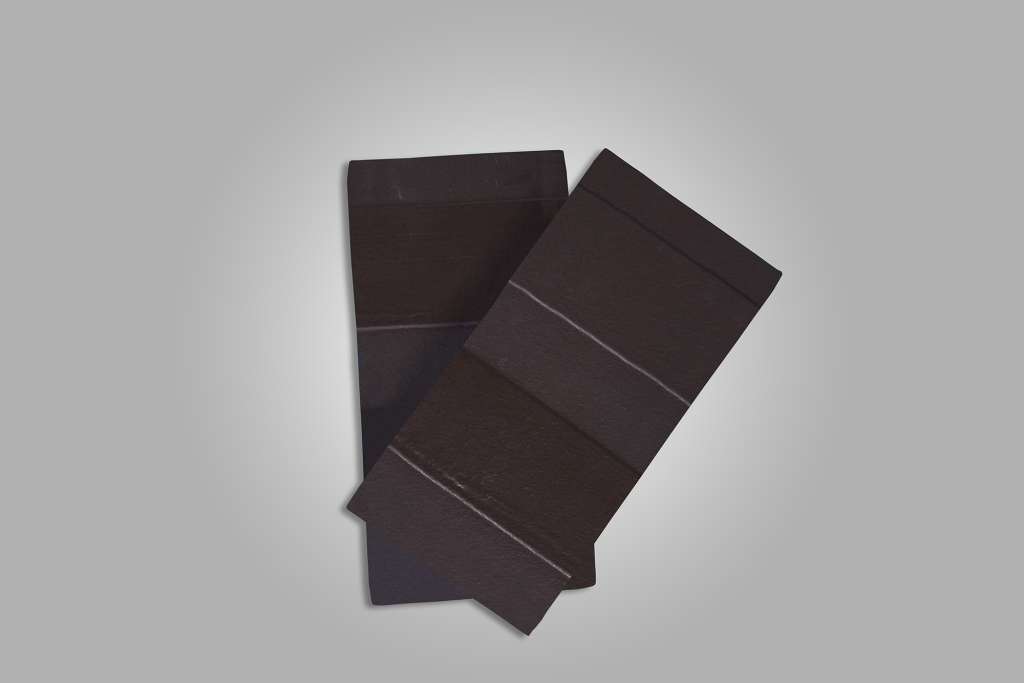 vendor sample of black shinder panels