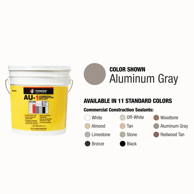 Au 1 commercial pail aluminum gray