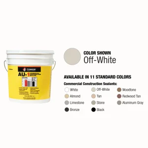 Au 1 commercial pail off white
