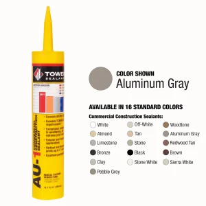 Au 1 commercial tube aluminum gray