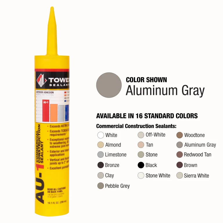 Au 1 commercial tube aluminum gray