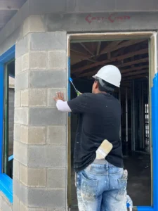 Liquid applied air and water barrier