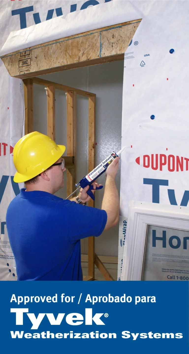 Tower residential sealant install example