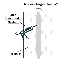 Weather Resistive Barrier option
